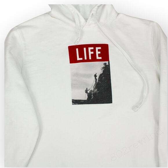 Large (runs small) ZARA x LIFE Magazine Mountain Climbers Hike Hoodie - Picture 2 of 13